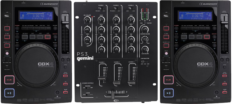 Audiophony CDX-4 - Gemini PS3 Set